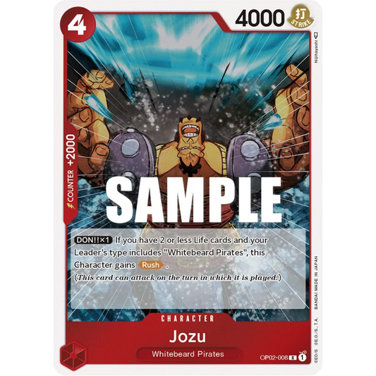 Jozu (OP02-008) - Starter Deck 15: RED Edward.Newgate