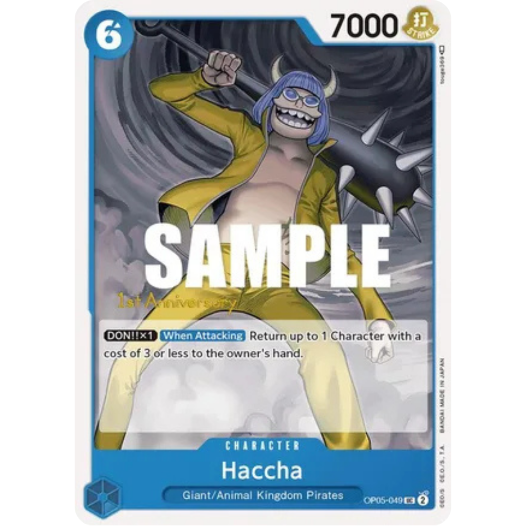 Haccha (OP05-049) - Awakening of the New Era: 1st Anniversary Tournament Cards
