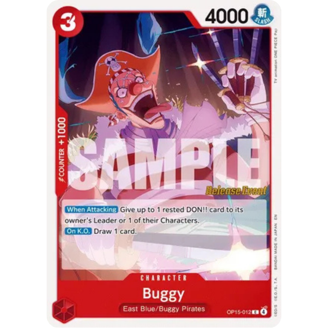 Buggy (OP15-012) - Adventure on Kami's Island Release Event Cards