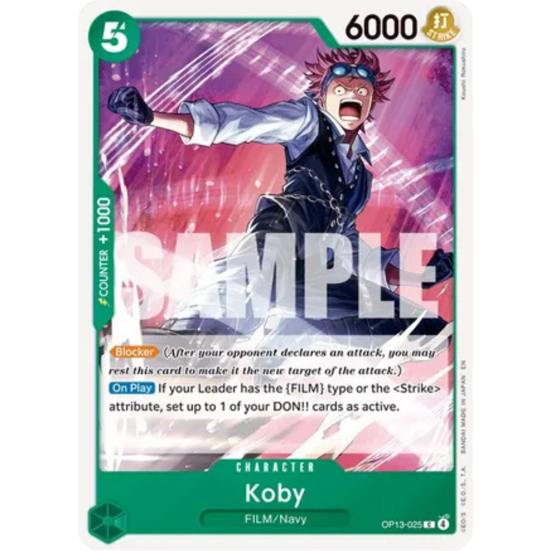 Koby (OP13-025) - Carrying On His Will