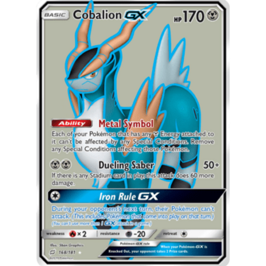 Cobalion GX (168/181) [Sun & Moon: Team Up]