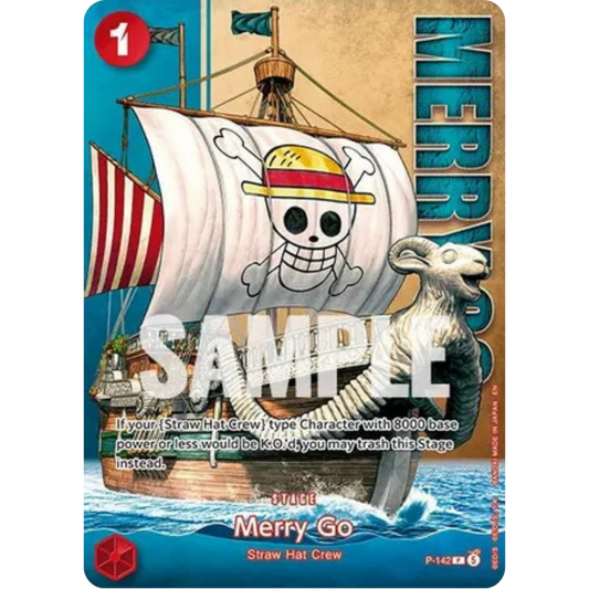 Merry Go - P-142 (Premium Card Collection -Live Action Edition Vol.2 Straw Hat Crew-) (P-142) - One Piece Promotion Cards Foil