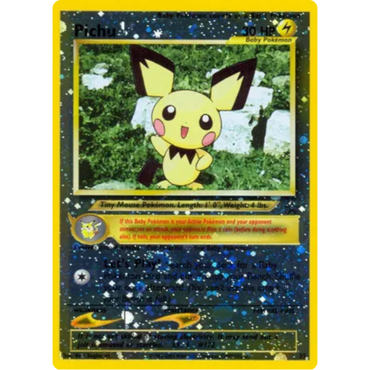 Pichu 035/53  - Reverse Holofoil WoTC Promo - Promo