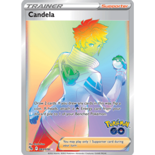 Candela (Secret) 083/078  - Holofoil Pokemon GO - Secret Rare