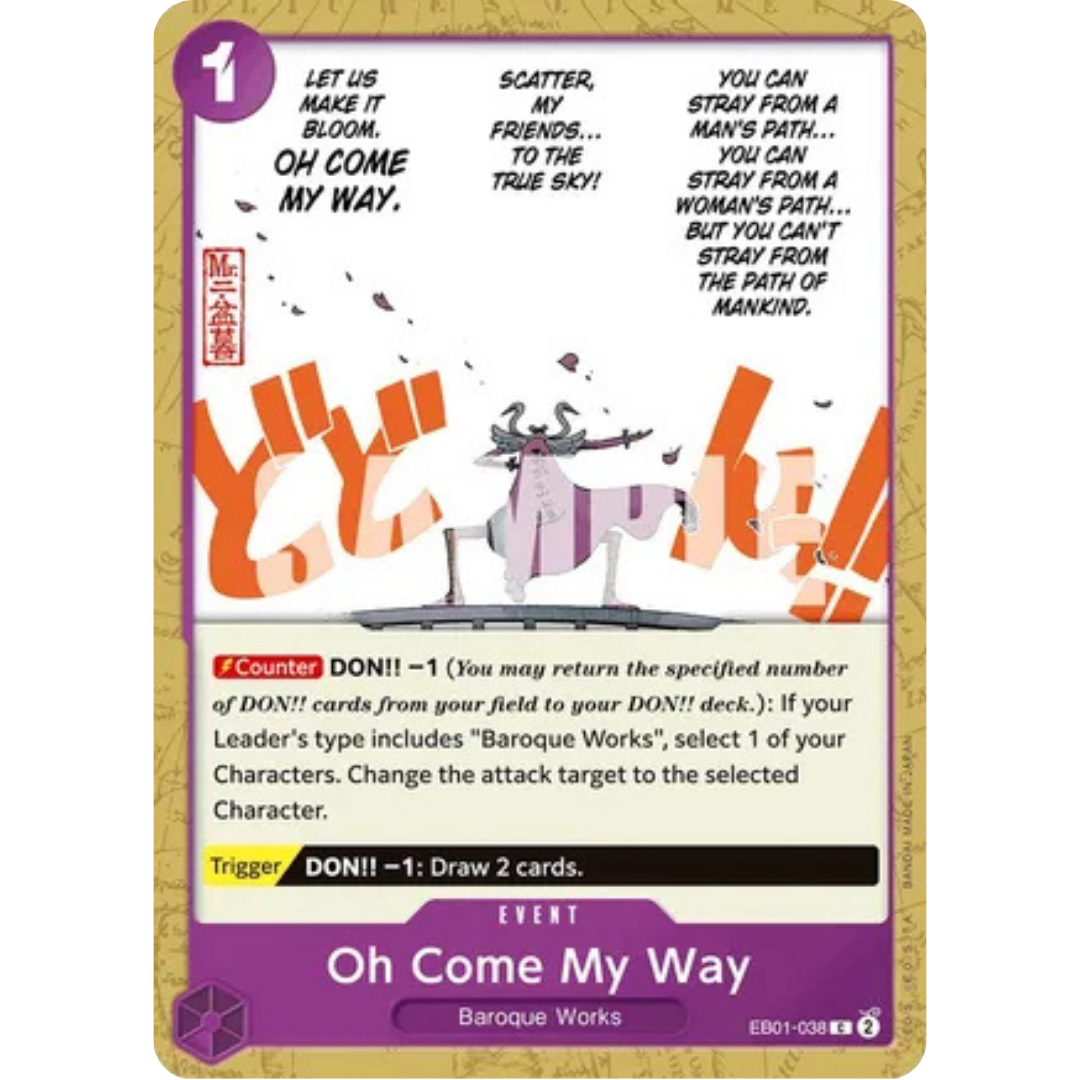 Oh Come My Way (EB01-038) - Extra Booster: Memorial Collection