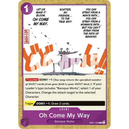 Oh Come My Way (EB01-038) - Extra Booster: Memorial Collection