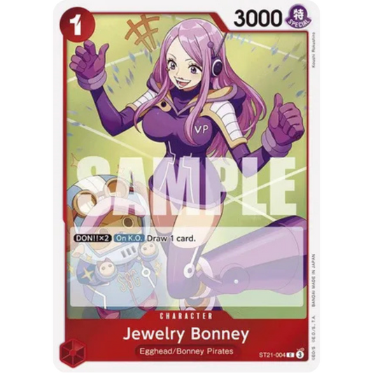 Jewelry Bonney (ST21-004) - Starter Deck EX: Gear 5 Foil