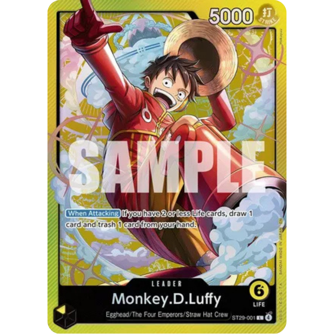 Monkey.D.Luffy (001) (ST29-001) - Starter Deck 29: Egghead Foil