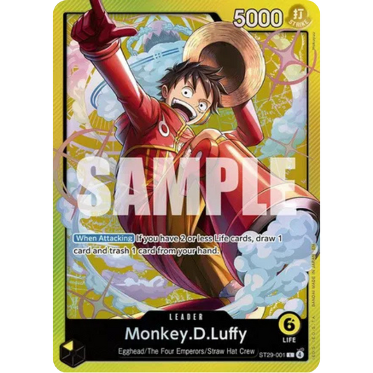 Monkey.D.Luffy (001) (ST29-001) - Starter Deck 29: Egghead Foil