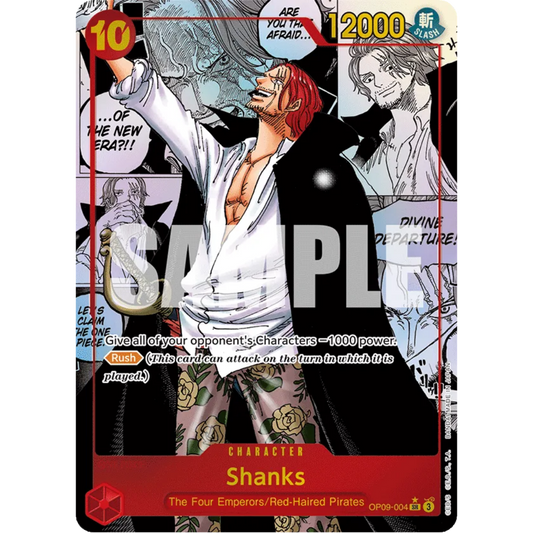 Shanks (004) (Manga) (OP09-004) - Emperors in the New World Foil
