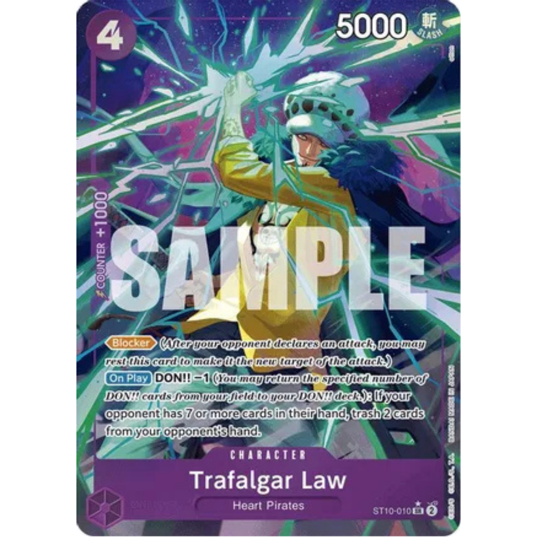Trafalgar Law (ST10-010) (Alternate Art) (ST10-010) - Premium Booster -The Best- Foil