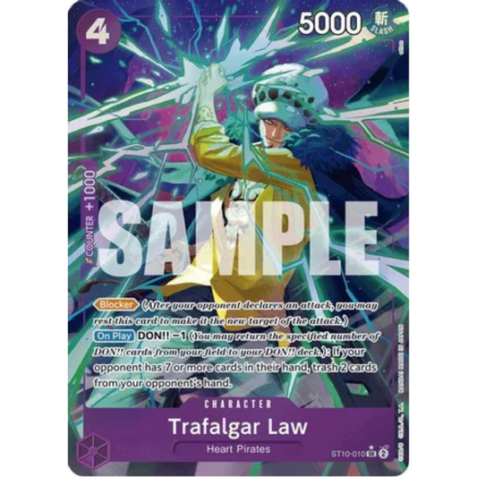 Trafalgar Law (ST10-010) (Alternate Art) (ST10-010) - Premium Booster -The Best- Foil