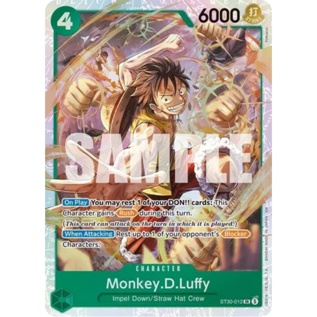 Monkey.D.Luffy (ST30-012) - Starter Deck EX: Luffy & Ace Foil