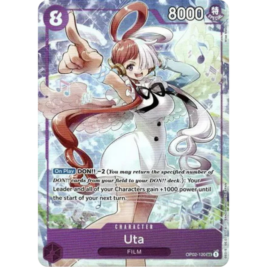 Uta - OP02-120 (Premium Card Collection -Uta-) (OP02-120) - One Piece Promotion Cards Foil
