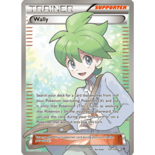 Wally (107 Full Art) 107/108  - Holofoil XY  Roaring Skies - Ultra Rare