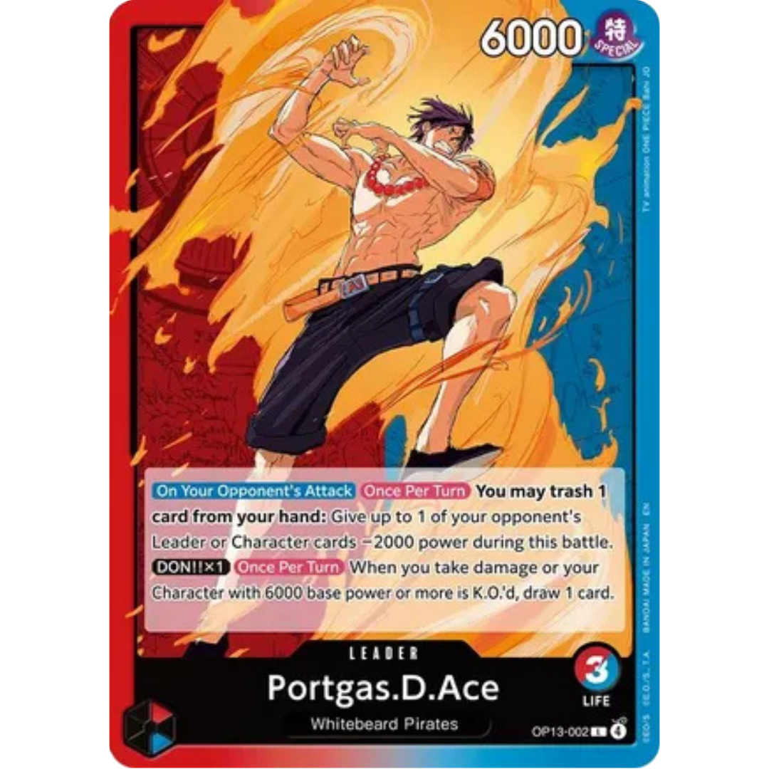 Portgas.D.Ace (002) (OP13-002) - Carrying On His Will