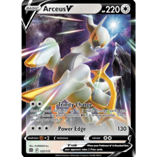 Arceus V (122/172) [Sword & Shield: Brilliant Stars]