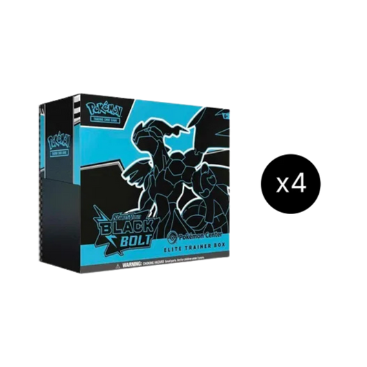 Black Bolt Pokemon Center Elite Trainer Box (Exclusive) Case
