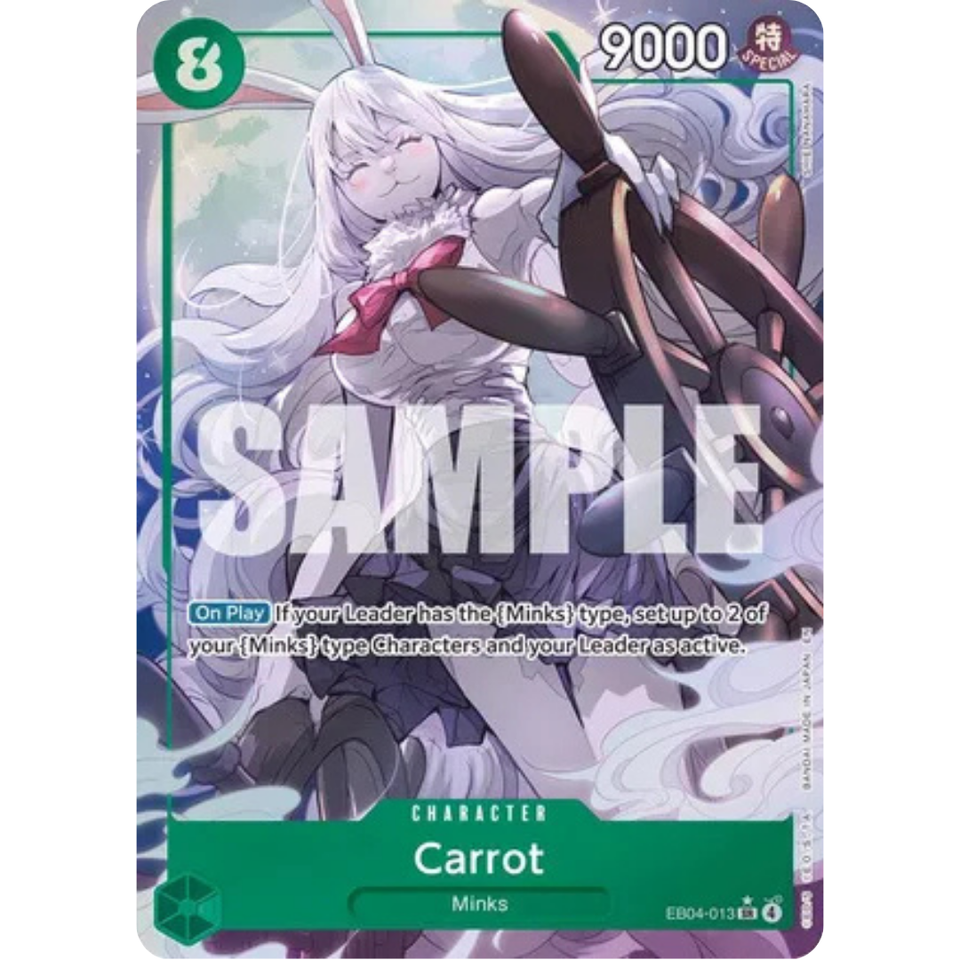 Carrot (Alternate Art) (EB04-013) - The Azure Sea's Seven Foil