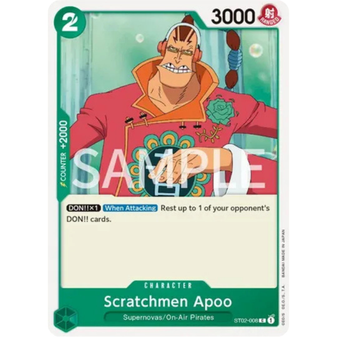 Scratchmen Apoo (ST02-008) - Revision Pack Cards