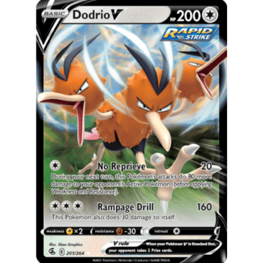 Dodrio V (201/264) [Sword & Shield: Fusion Strike]