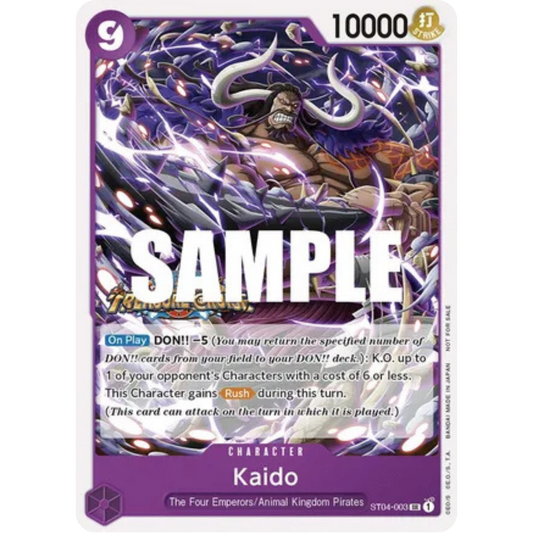 Kaido (Tournament Pack Vol. 5) (ST04-003) - One Piece Promotion Cards