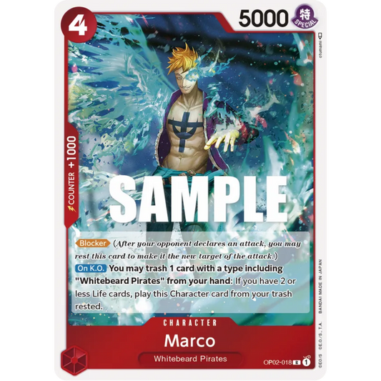 Marco (OP02-018) - Starter Deck 15: RED Edward.Newgate