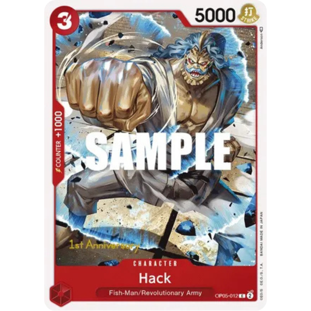 Hack (OP05-012) - Awakening of the New Era: 1st Anniversary Tournament Cards