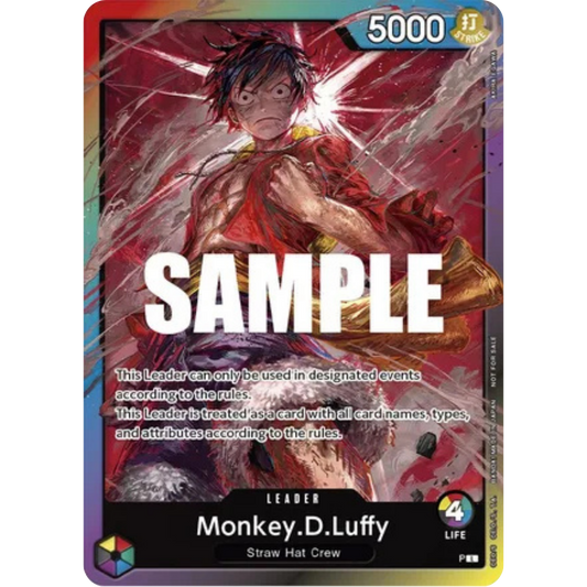 Monkey.D.Luffy (Leader Pack) (Sealed Battle 2023 Vol. 1) - One Piece Promotion Cards