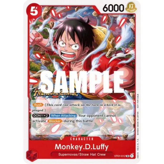 Monkey.D.Luffy (Tournament Pack Vol. 5) (ST01-012) - One Piece Promotion Cards