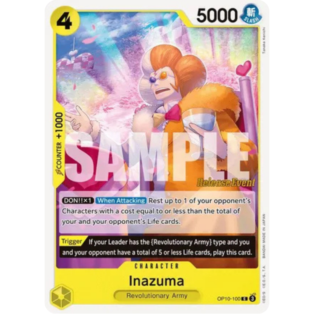 Inazuma (OP10-100) - Royal Blood Release Event Cards