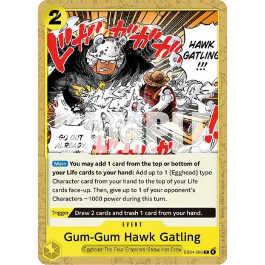 Gum-Gum Hawk Gatling (EB04-060) - Adventure on Kami's Island