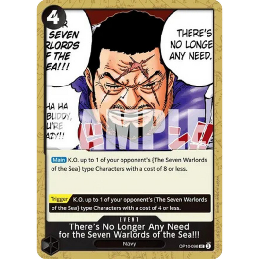 There's No Longer Any Need for the Seven Warlords of the Sea!!! (OP10-096) - Royal Blood