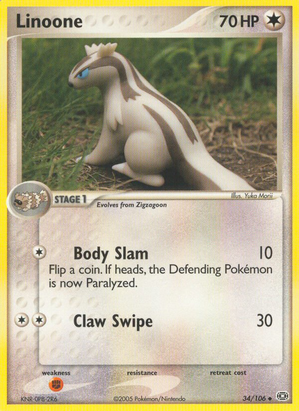 Linoone  Emerald - Uncommon