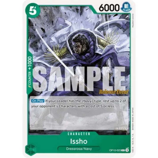 Issho (OP10-023) - Royal Blood Release Event Cards