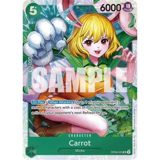Carrot (023) (OP08-023) - Two Legends Foil