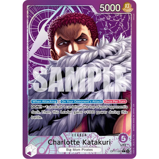 Charlotte Katakuri (062) (Alternate Art) (OP11-062) - A Fist of Divine Speed Foil