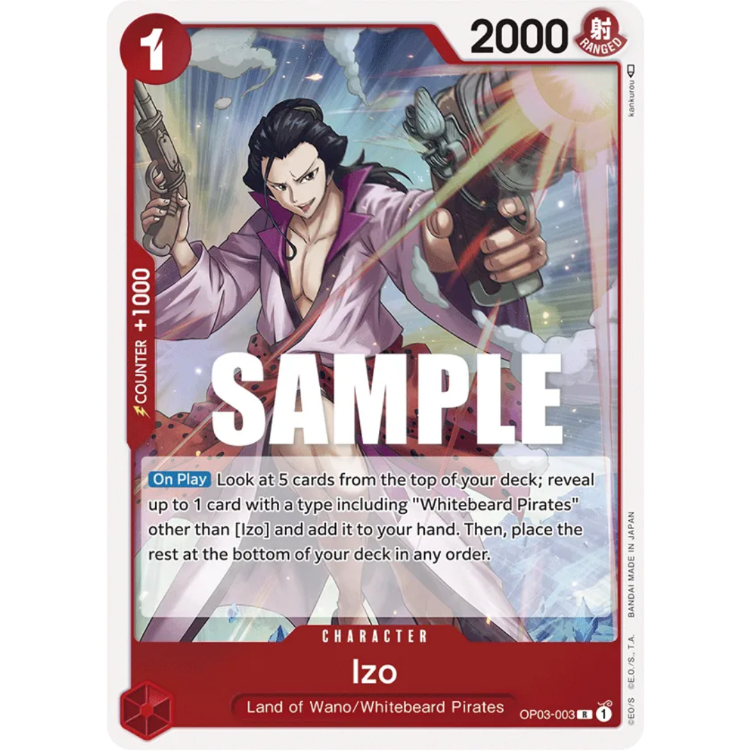 Izo (OP03-003) - Starter Deck 15: RED Edward.Newgate
