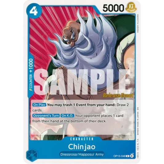 Chinjao (OP15-048) - Adventure on Kami's Island Release Event Cards