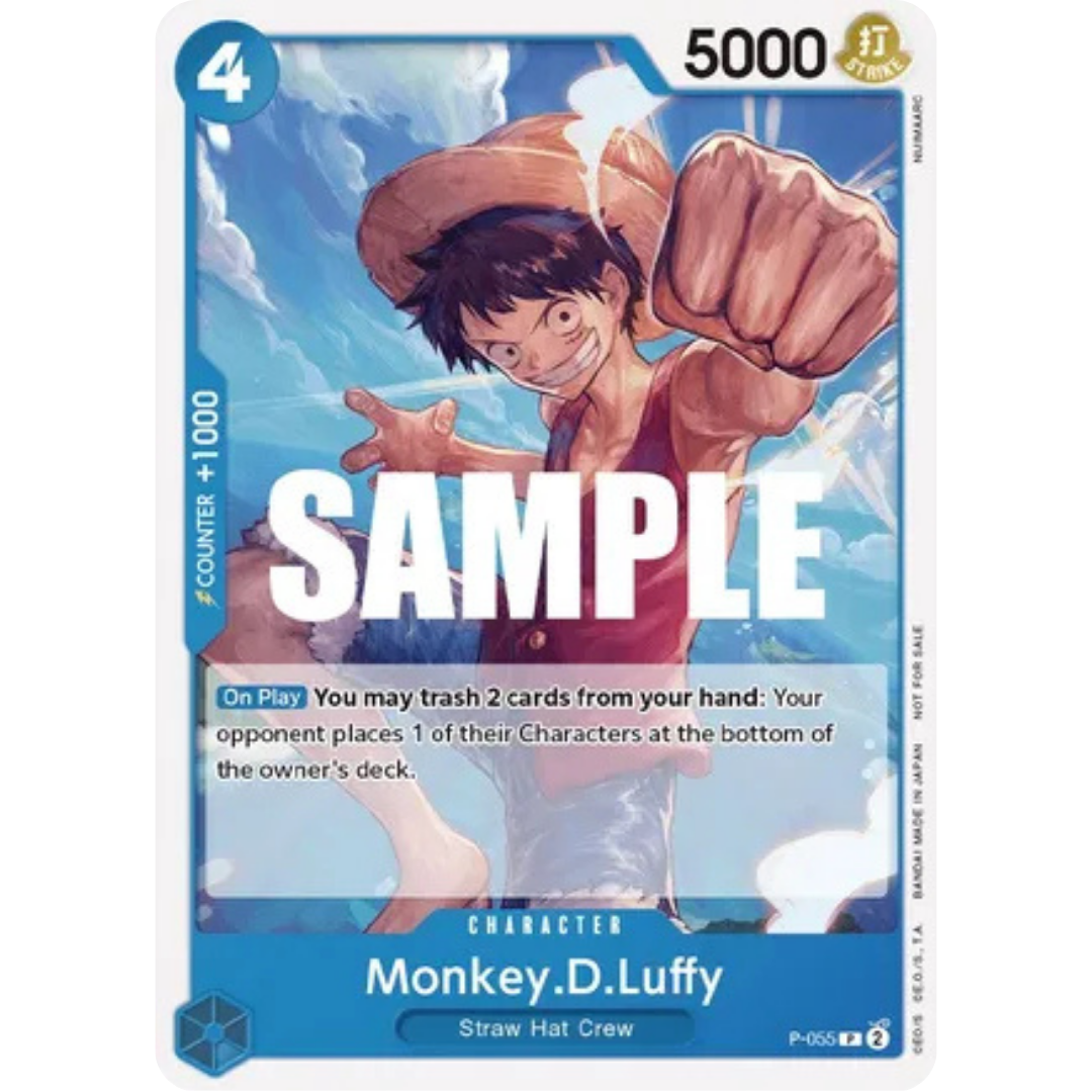 Monkey.D.Luffy (055) (Sealed Battle Kit Vol. 1) (P-055) - One Piece Promotion Cards