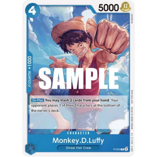 Monkey.D.Luffy (055) (Sealed Battle Kit Vol. 1) (P-055) - One Piece Promotion Cards