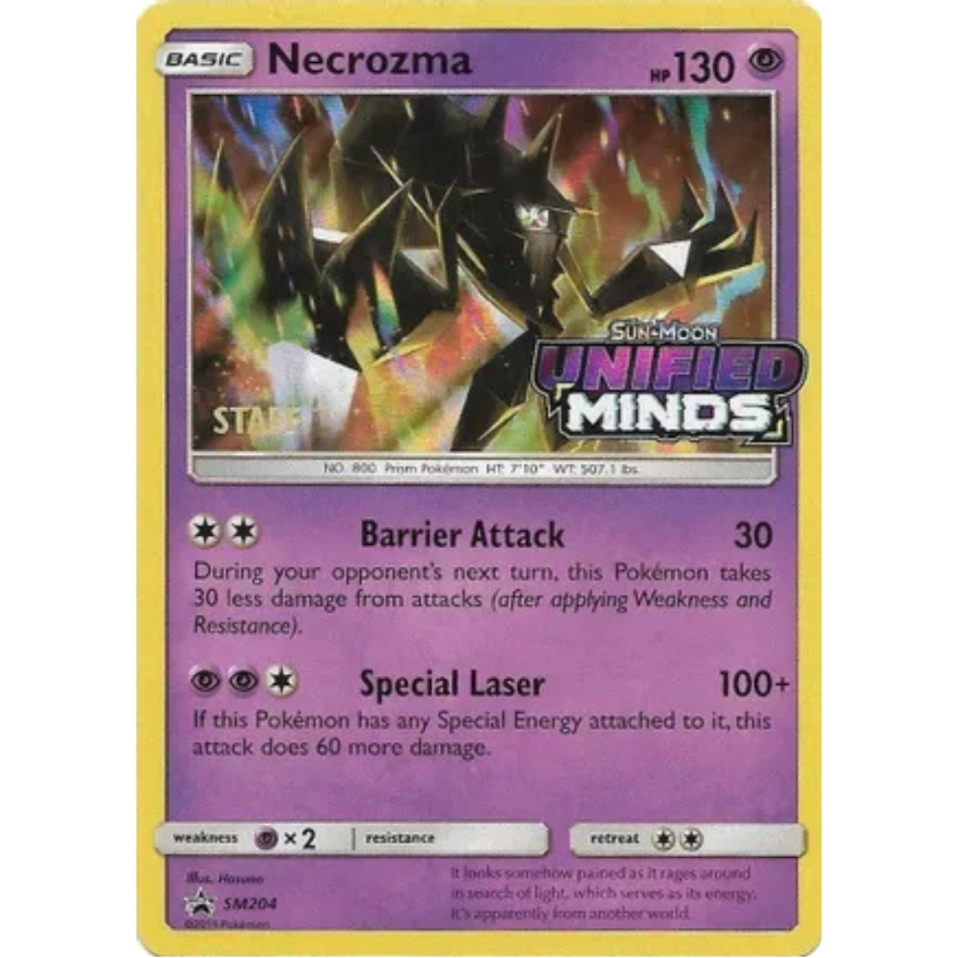 Necrozma - SM204 (Prerelease) [Staff]  - Holofoil SM Promos - Promo