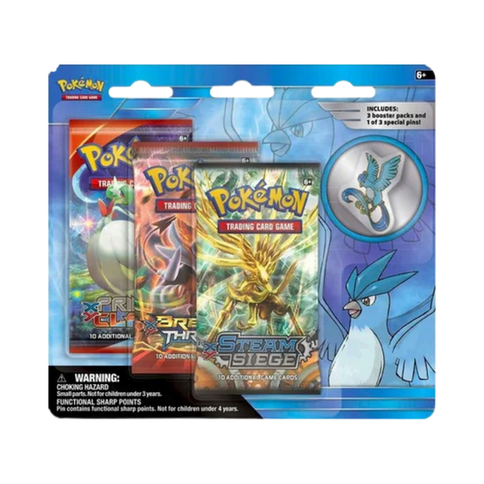 Legendary Birds Pin 3 Pack Blister [Articuno Pin]