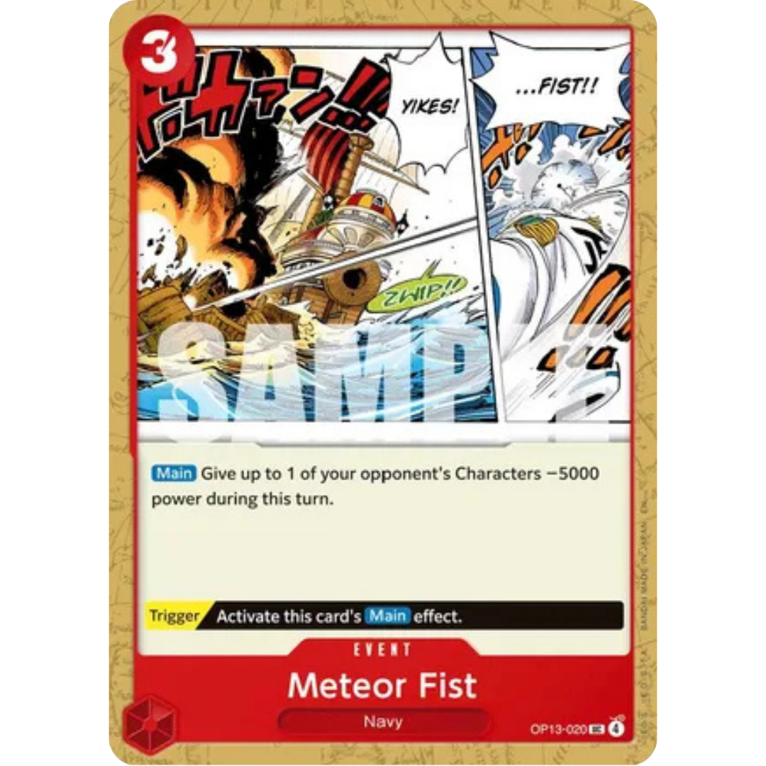 Meteor Fist (OP13-020) - Carrying On His Will