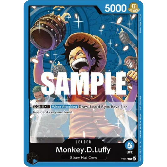 Monkey.D.Luffy (047) (Sealed Battle Kit Vol. 1) (P-047) - One Piece Promotion Cards
