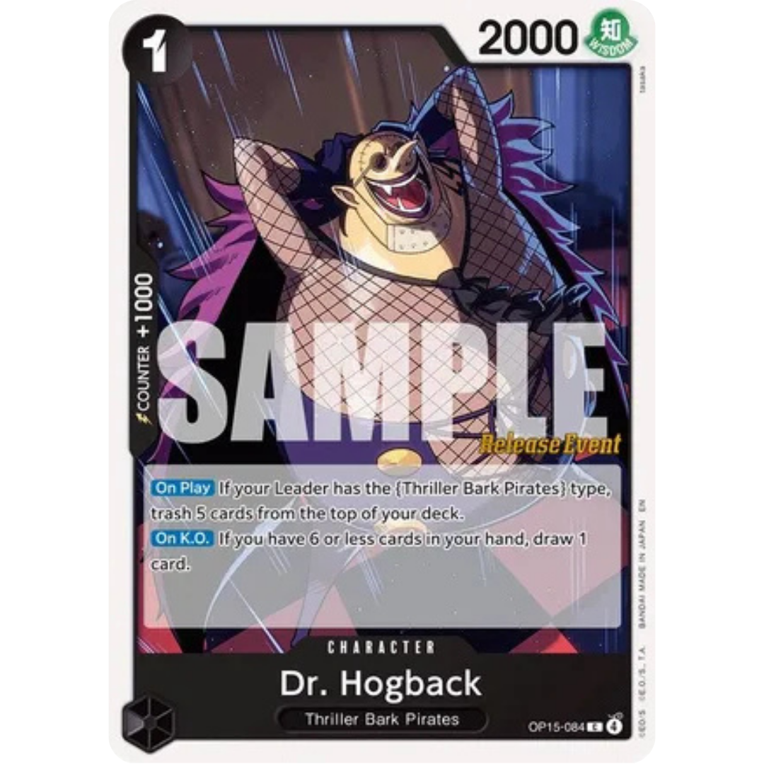 Dr. Hogback (OP15-084) - Adventure on Kami's Island Release Event Cards