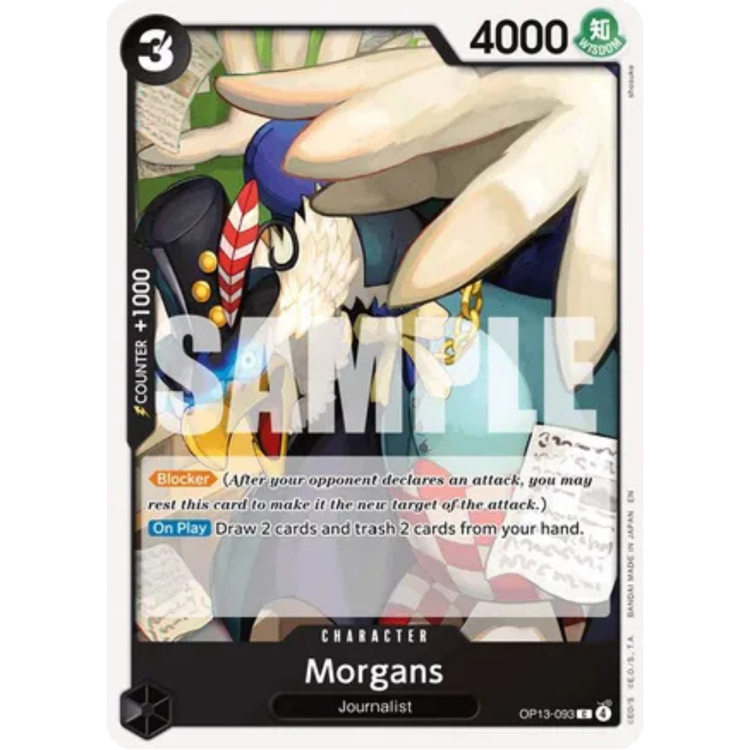 Morgans (OP13-093) - Carrying On His Will