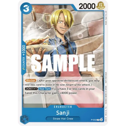 Sanji (Sealed Battle Kit Vol. 1) (P-050) - One Piece Promotion Cards