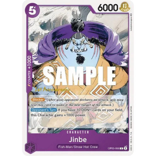 Jinbe (OP05-066) - Awakening of the New Era: 1st Anniversary Tournament Cards