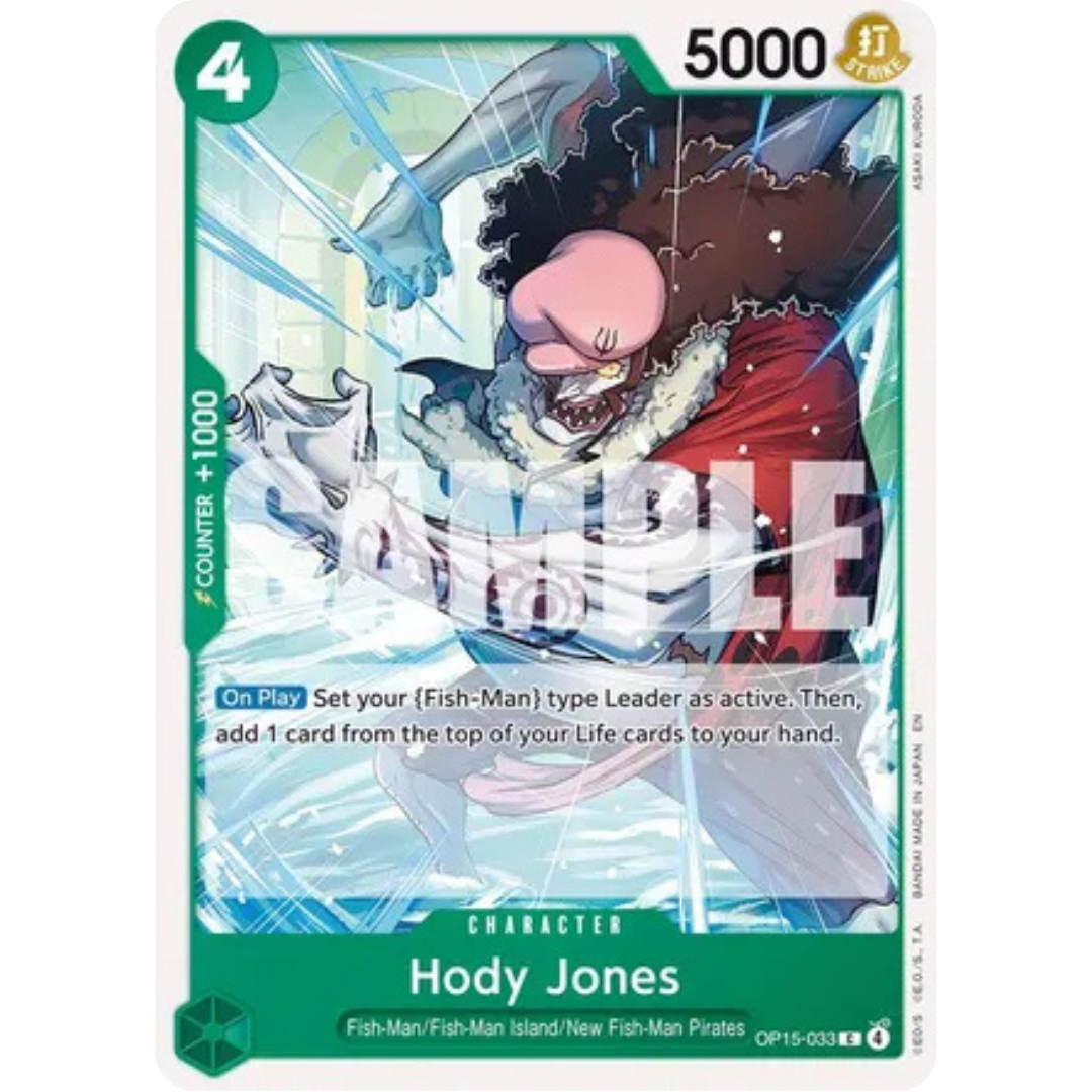 Hody Jones (OP15-033) - Adventure on Kami's Island